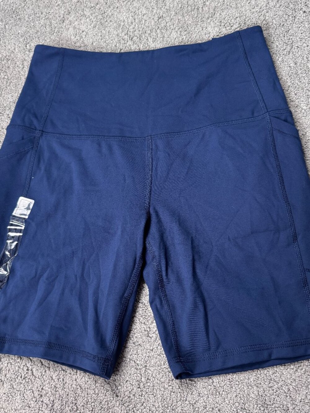 NEW DSG Women's 7" Ultra High Rise Bike Shorts Blue